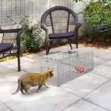 Humane Animal Trap Cage - Galvanized Sturdy Wire Mesh, Sensitive Trigger & 96020110