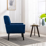 Modern Soft Velvet Material Ergonomics Accent Chair Living Room Chair Bedroom Chair Home Chair With W67639362