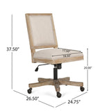 ZUN SWIVEL&LIFT OFFICE CHAIR 71886.00FBGENTL