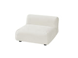 Modern Curved Upholstered Accent Chair Curved Plush Design for Living Room & Bedroom N767P399471B