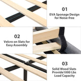 Storage Headboard ,QUEEN Size with RF LED Lights W2239P203009