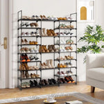 ZUN 9 Tiers Shoe Rack Storage Organizer Shoe Shelf Organizer for Entryway Holds 50-55 Pairs Shoe, 41157133