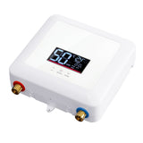 Instant Electric Water Heater 110V Tankless LED Digital Display 5500W White 29864169