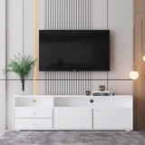 ZUN TV cabinet, TV cabinet, entertainment center, TV console, media console, brand hardware, imported W67942997