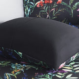 5 Piece Comforter Set Black Full/Queen B035128906