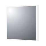 DAX Square LED Backlit Flat Mirror with Sensor Switch Aluminium Frame B2702P226998