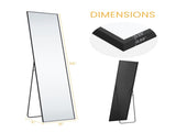 Full Length Mirror 59"x16" Full Body Mirror Rectangle Free Standing Wall Mounted Leaning Hanging 38168184