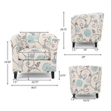 PLAZA CLUB CHAIR 46619.00FWBLU