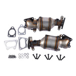 ZUN Catalytic Converters Bank 1 and 2 For Honda Accord Odyssey Ridgeline Pilot Acura MDX TL 3.0L 3.5L 43957655