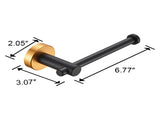 Bathroom Hardware Set, Thicken Space Aluminum 3 PCS Towel bar Set- Black Gold 16-27 Inches 55156034