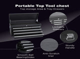 Tool Chest, 8-Drawer Rolling Tool Storage Cabinet with 2 in 1 Detachable Top Tool Box, Liner, 60961063