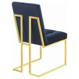 ZUN Tufted Back Upholstered Dining Chair B062P153698