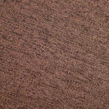 Brown Linen-Textured Storage Ottoman with Black Rubber Feet Compact Square Seat with Hidden 46931378