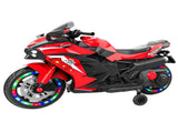 12V Electric Motorcycle for Kids, Powered Toy Motorcycle, Child Motorcycle Ride On with Light Wheels 68458242