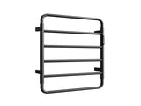 Black 18.7" Heated Rack for Bathroom,Wall Mounted with Intelligent Touch Screen Timer, 6-Bar 61881473