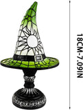 Witch Hat Lamp Handcrafted Gothic Night Light for Bedroom, Night Stands, Bedroom, Living Room, 49005010