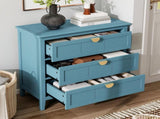 3 Drawer Cabinet, American Furniture,Suitable for bedroom, living room, study W688115101