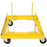 750lbs Rolling Engine Stand,Adjustable Width And Length, with 2pcs Buckle Straps,Yellow W465P276704