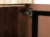 Stylish - Style 2 -Drawer 2 -Door Cabinet , Mango Wood in Natural Finish N780P234027N