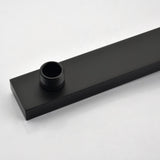 Shower System, 10-Inch Matte Black Full Body Shower System with Body Jets, Square Rainfall Shower 06159140