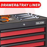 36.3 Inch 3-Drawer Rolling Tool Chest with Wheels, Steel Tool Cabinets with Drawers, Liners and W3037P309498