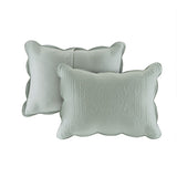 Full/Queen 3 Piece Reversible Scalloped Edge Quilt Set B03597531