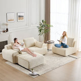 Modern Memory Foam Compressed Sofa,Large Sectional Couches for Living Room,Pet-Friendly Cloud 05736101