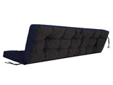Outdoor Swing Cushions 55 Inch, Waterproof 4" Thick Porch Swing Cushion Replacement with Backrest 26832649