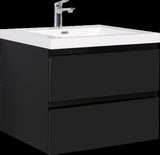 ZUN 30" Floating Bathroom Vanity with Sink, Modern Wall-Mounted Bathroom Storage Vanity Cabinet with W1573P152692