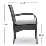 CORDOBA KD PE WICKER DINING CHAIR 56449.00IRNGRY