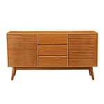 ZUN JaydenMax Modern Wood TV Stand, Entertainment Center for TVs up to 65", Sideboard Buffet Cabinet W965141534