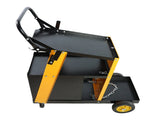 Multi-function welder trolley, MIG TIG ARC plasma cutter storage tank with 2 safety chains, portable 64948607