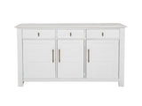 Cabinet with storage, for living and dining room entrance, large size, 3 doors and 3 drawers,white N780P295774K