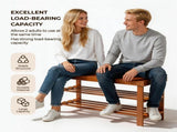 35.43"*11.02"*17.72" 3-Tier Bamboo Shoe Rack Walnut 28434386