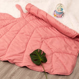 ZUN Dog Blanket Decor 3D Leaves Shaped Pet Blanket Cushion Household Dog Bed Cat Bed Pet Blanket Warm 74124755