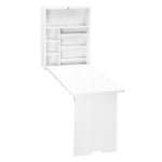 ZUN Wall Mount Desk Cabinet-White （Prohibited by WalMart） 03518524