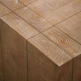 Natural Wood Living Room Table Versatile Tea Table ,Rustic Wood Coffee Table W2729P199001