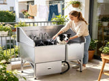 Stainless Steel Dog Washing Station 03702781
