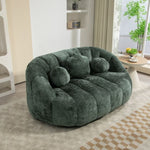 ZUN COOLMORE Bean Bag sofa Lazy Sofa Durable Comfort Lounger High Back Bean Bag Chair Couch for Adults W395P199622