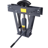 12 Ton Pipe Bender Manual Hydraulic, Piping Bending Exhaust Tube Fabric with 6 Dies, Adjustable W465P192111