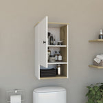 ZUN St. Angelo Medicine Cabinet, Two Internal Shelves, Single Door, One Shelf B200P188812