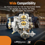 38x38 2 Barrel Carburetor For Fiat Renault Ford For VW For BMW Cyl 38/38 DGEV 91459309