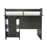 ZUN General Style Modern E1 15MM Chipboard Computer Desk Black 06309661