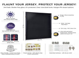 Shirt Display Frame With UV Resistant Acrylic and Hanger, Wall Mounted Baseball Basketball Football 61708878