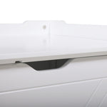 ZUN Cat Washroom Bench, Wood Litter Box Cover with Spacious Inner, Ventilated Holes, Removable W2181P155161