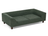 Pet sofa with backrest and armrests, modern rectangular pet sofa suitable for small and medium dogs, W487P416732