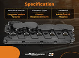 Engine Valve Cover & Gasket Fit for VW Beetle Golf Jetta Passat 2.5L 06-14 264-907 89342155
