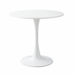 ZUN Modern Round Dining Table, ∅31.5'' Kitchen Dining Room Furniture, Coffee Table, Leisure Table, W2641P192315