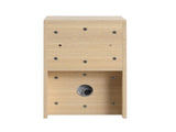 12 Inch Small Wall Mounted Storage Shelves, Bathroom Storage, Plywood, American White Oak W999P317924