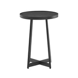 Ranlo Modern Round Accent Table B050P364435
